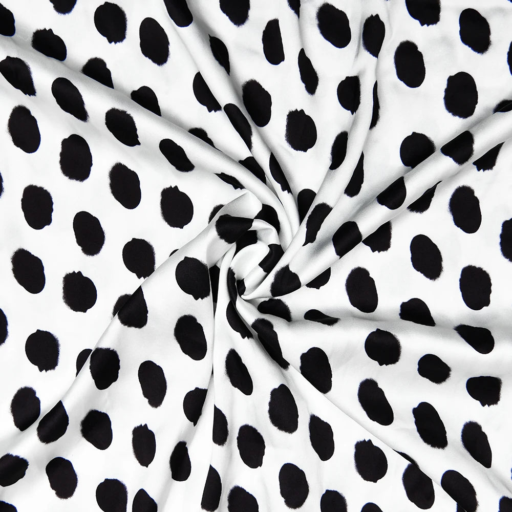 Backless Polka Dot Spaghetti Strap Dress